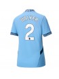 Manchester City Kyle Walker #2 Domácí Dres pro Dámské 2024-25 Krátký Rukáv